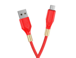 Дата-кабель   Borofone BX92 USB   Advantage, 1.0м, 2.4A, micro