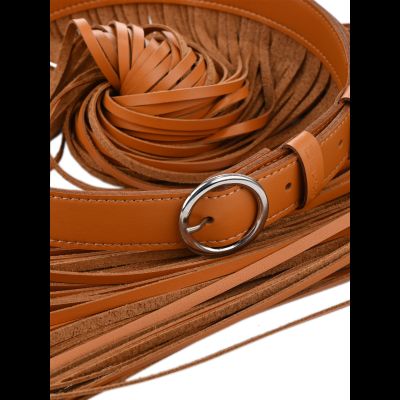 Bonny пояс с бахромой 80 Желтый