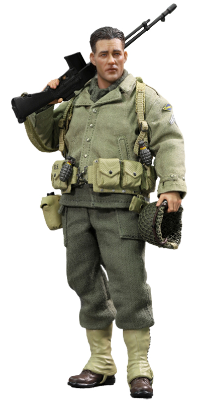 Рядовой Ричард Райбен ("Спасти рядового Райана") - КОЛЛЕКЦИОННАЯ ФИГУРКА 1/12 scale WWII US 2nd Ranger Battalion Series 4 – Private First Class Reiben (XA80012) - DID