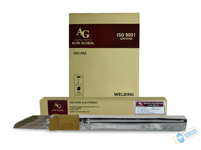 Электроды AG Е 308L-16 (AC, DC+) (упак. 2кг) нерж (аналог ОК 61.35)