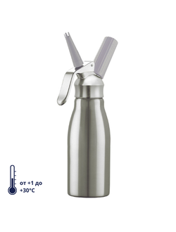 Сифон (кремер) для взбивания сливок 0,5 л. нерж/алюм