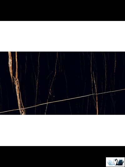 Керамогранит Laparet Sahara Black 60 х 120см черный полированный под мрамор купить в магазине Marysя