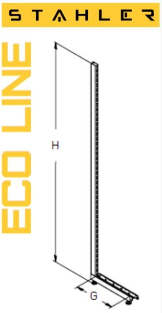 Стойка ECO LINE односторонняя H=2250