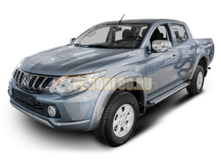 Пороги на Mitsubishi L-200 (2015-…) Bmw-style V2