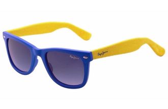 Очки вайфарер Pepe Jeans Lennon 7167 c6 Blue/Yellow denim в  интернет-магазине Очки Оправы Москва glassesbuy.ru