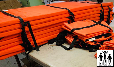 Эвакуационный мат (волокуши)