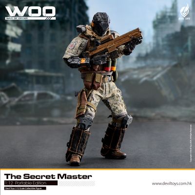 ПРЕДЗАКАЗ - Робот-стрелок - Коллекционная фигурка 1/12 SCALE War of order Secret Master (WOO01) - Devil Toys ?ЦЕНА: 16500 РУБ.?