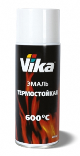 Эмаль термостойкая" VIKA "черная (0.5)