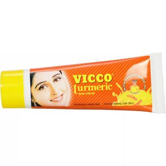 Крем с куркумой и сандалом (Vicco Turmerik skin cream) 50гр