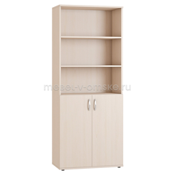 ОМ843 Шкаф для документов "Гермес" полуоткрытый. Размер: 804х1974х424.