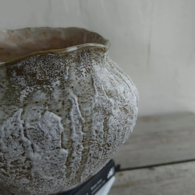 Продана. Ваза керамическая milk and honey