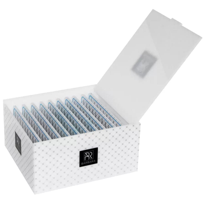 Лэшбокс BARBARA «БЕЛЫЙ» (+10 планшетов)