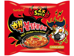 Samyang лапша хот чикен 2x spicy 140 гр.