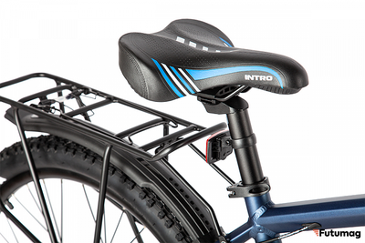 Электровелосипед INTRO Sport GT (Серо-зеленый)