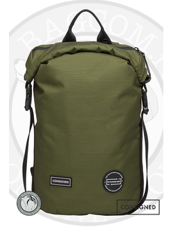 Рюкзак Consigned Cornel M Roll Top Green вид спереди