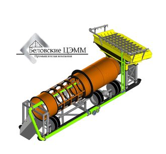 МСБ-30 (Мобильная скруббер-бутара) - промприбор для промывки золота