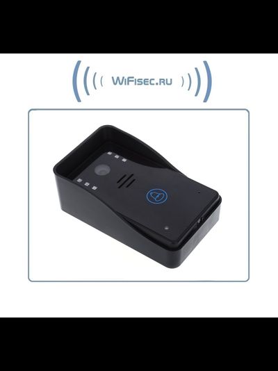 WiFi/LAN вызывная панель видеодомофона, интерком связь с активным подавлением шума, открытие замка через мобильное приложение, HD. до - 10 град.С. (163eye/YooSee)