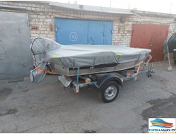 Тент на лодку WELLBOAT 37