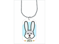Жетон, кулон год Кролика №1