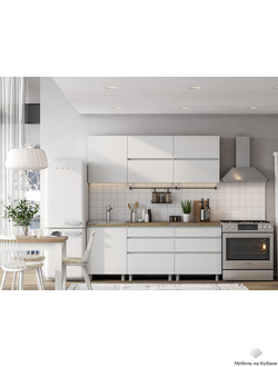 Герда 2 м белый кухонный гарнитур