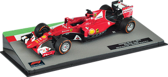 Formula 1 (Формула-1) журнал №5 с моделью FERRARI SF15-T Себастьяна Феттеля (2015)