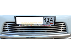 Решетка передняя d16 для Mitsubishi L200 (2006-2015)