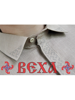 Сорочка  "Здравушка" отложный ворот