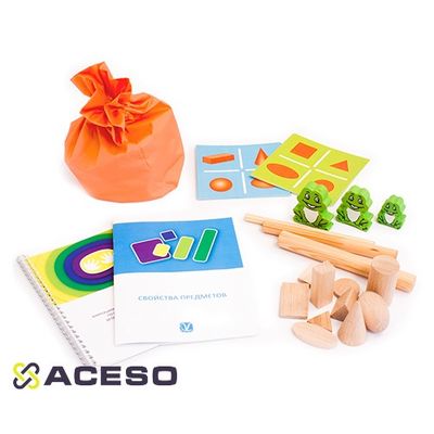 Знакомство с формой. Набор для сенсорного развития детей