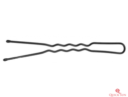 Шпильки черные волна для волос, 10 шт.