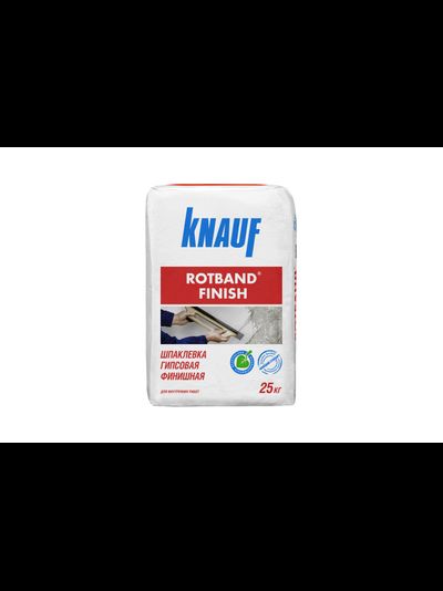 Финишная шпаклевка гипсовая Кнауф Ротбанд-Финиш, 25 кг