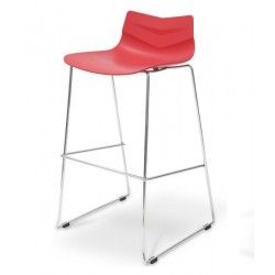 Барный стул LAF-06 red