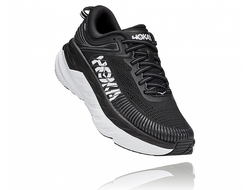 Мужские кроссовки HOKA BONDI 7  1110518-BWHT (Размеры: 8,5; 9; 9,5; 10; 10,5)