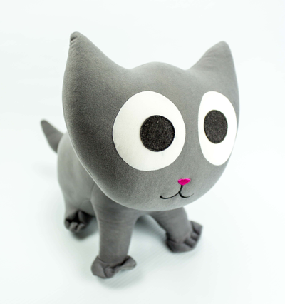 Игрушка-антистресс "Котенок Смоки" 35см