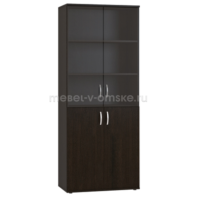 Шкаф для документов Гермес со стеклом