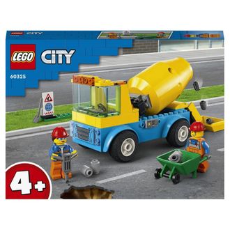 LEGO City Конструктор Great Vehicles Бетономешалка, 60325