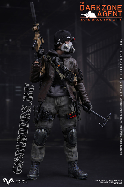 Коллекционная фигурка 1/6 THE DARKZONE AGENT (Tom Clancy's The Division) ( VM-017)  - VTS Toys