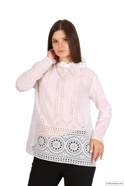 Блузка белая Айда-PX