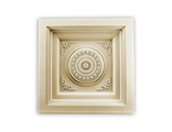 Потолочный кессон с орнаментом из полиуретана Gaudi Decor | Fabello Decor- R4046 (612х612)