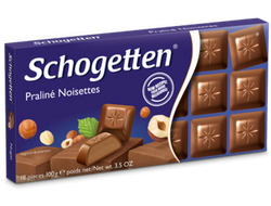Шоколадная плитка Schgotten Нуга 100гр