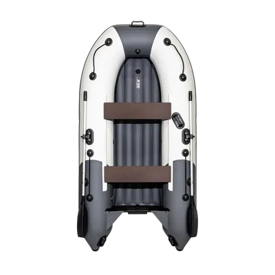 Ривьера Компакт 2900 НДНД светло-серый/графит комби сверху