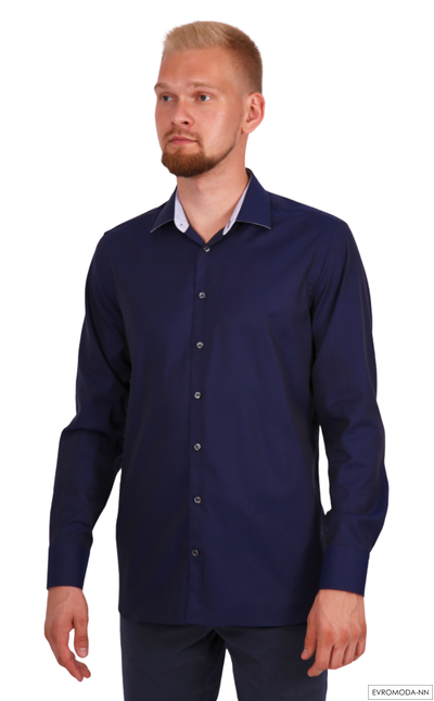 Рубашка мужская слим Тет-SF08-780 (40)