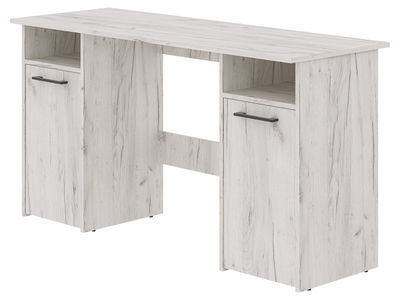 Фронда-9 стол письменный с 2 тумбами Крафт светлый