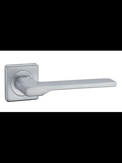 Ручка 127 99 на квадратной розетке, матовый хром