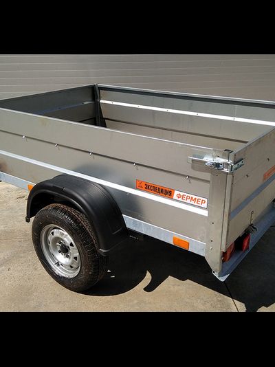 Прицеп «Экспедиция Фермер 111400» 2000х1250 (комплектация базовая ,без тента и подкатного колеса)
