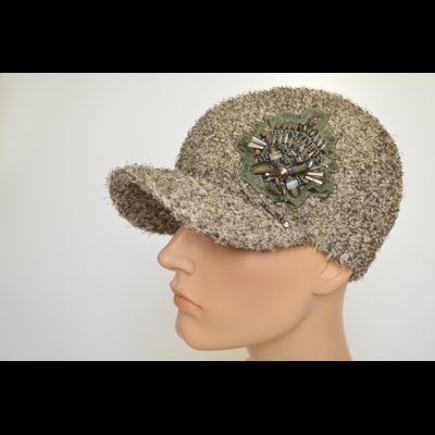 Бейсболка Vizio 1528 VO бежевая стразы