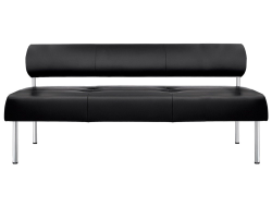 Диван трехместный без подлокотников Бизнес (М-44)