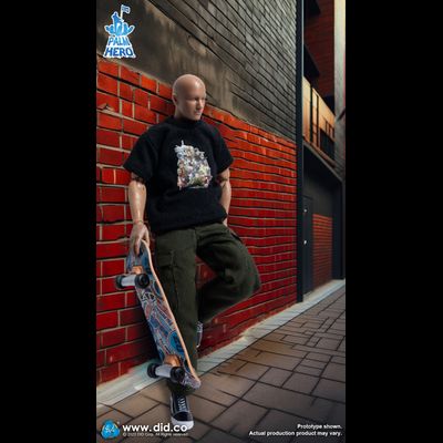 Скейтер - Коллекционная фигурка 1/12 SCALE Palm Hero Simply Fun Series  The Skateboarder (SF80004) - DID