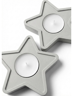 Подсвечник для чайной свечи «Звезда» (2шт)