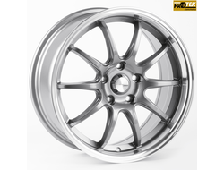 Комплект дисков R17 7,5J ET+40 5*114,3 Work 12243-CT345 Графит с полированным ободом (81432)