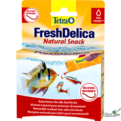 Tetra FreshDelica Bloodworms Rot Muckenlarven (желе мотыль)  48г